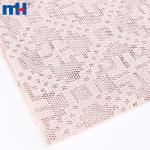Polyester embroidered mesh