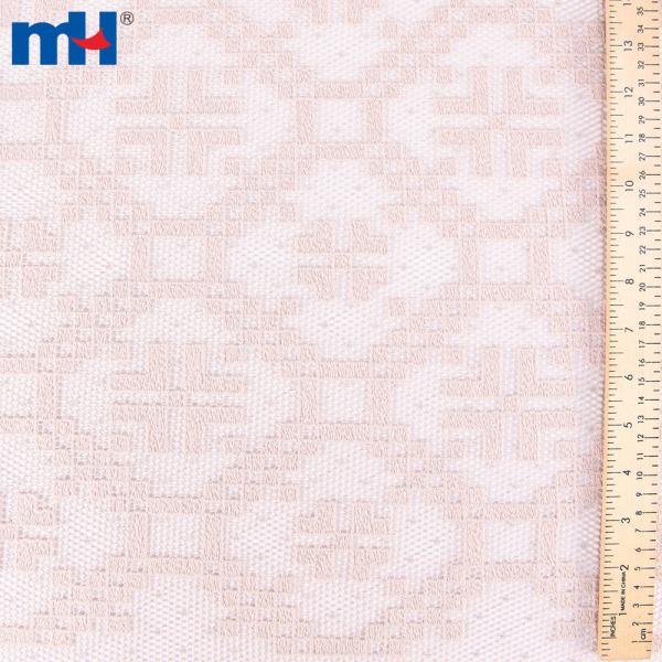 Polyester embroidered mesh