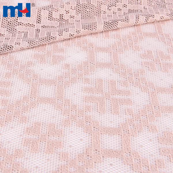Polyester embroidered mesh
