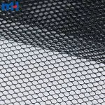Honeycomb mesh fabric for bag