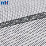 Honeycomb mesh fabric for bag