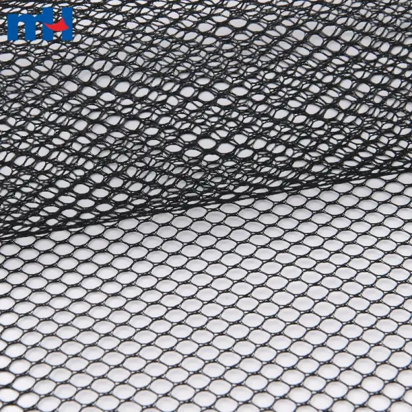Honeycomb mesh fabric for bag