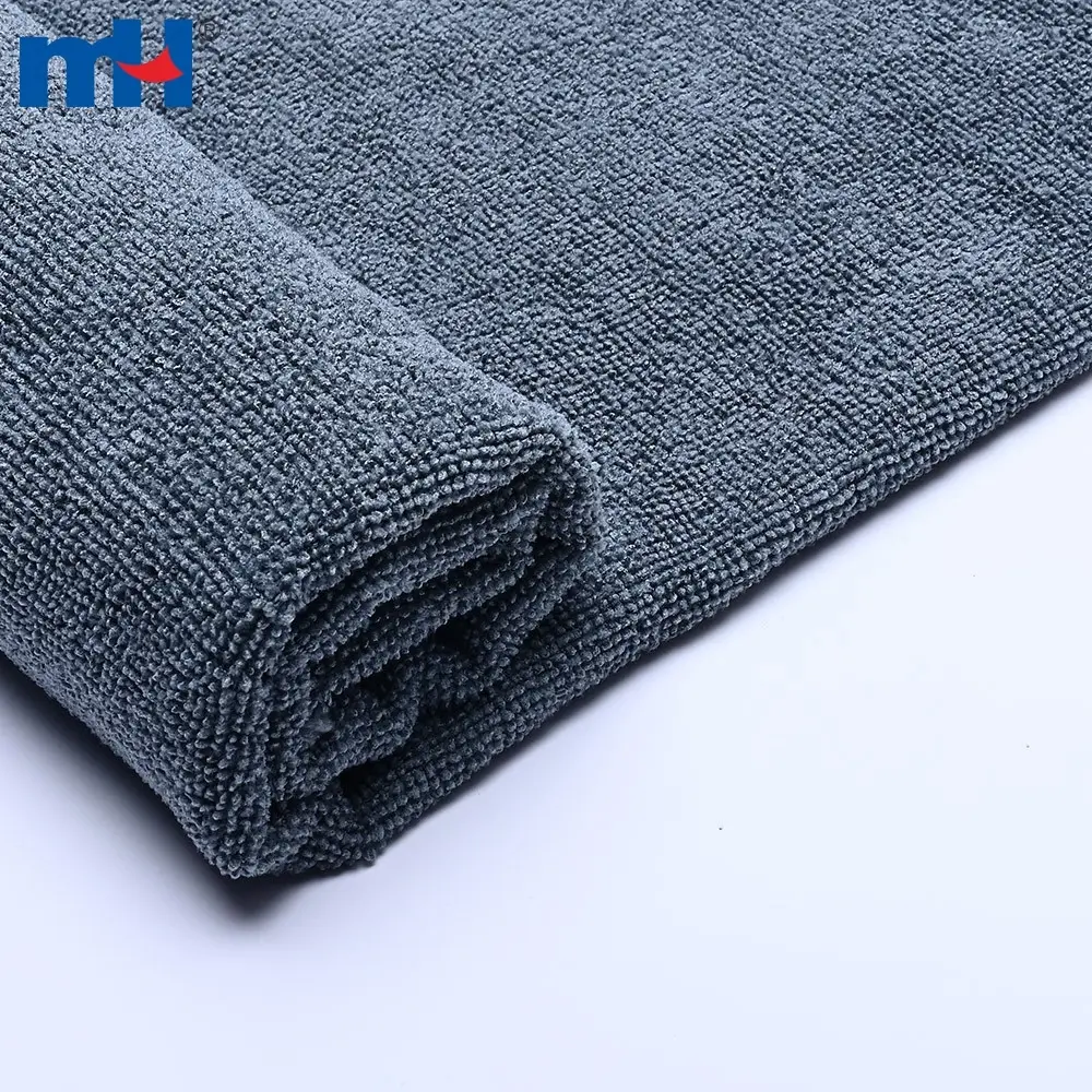 Fournisseur de tissus pour serviettes de nettoyage en polyester, nylon et microfibre