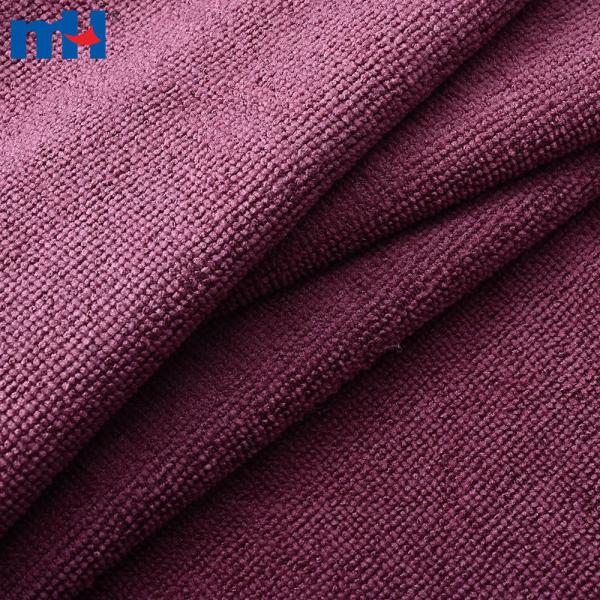 Fournisseur de tissus pour serviettes de nettoyage en polyester, nylon et microfibres à poils hauts et ras
