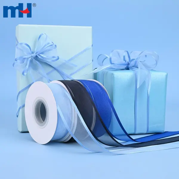 Supplier of clear hard edged ribbons for gift wrapping