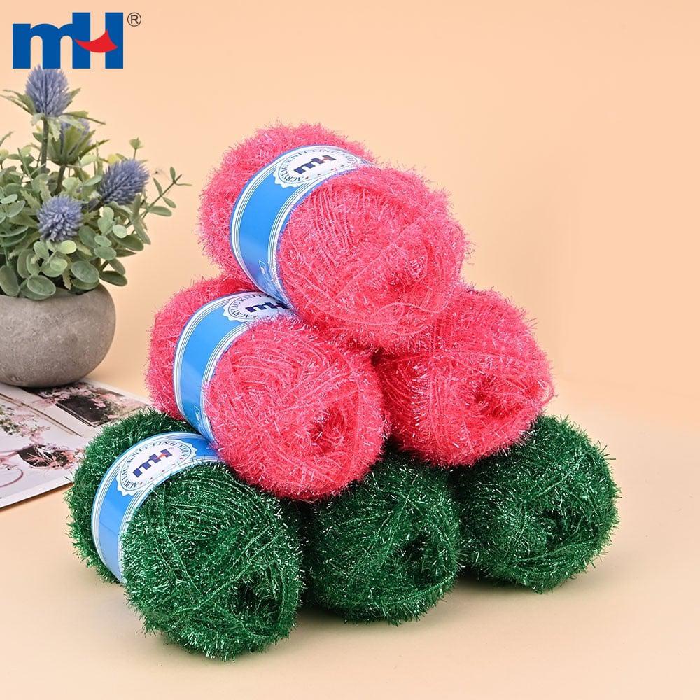 100 grammes de fil de nettoyage à vaisselle en polyester brillant
