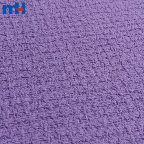 Tissu crêpe tweed imprimé 97% polyester 3% spandex