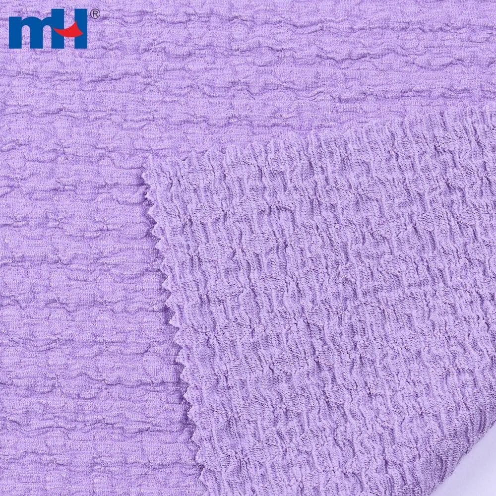 Tissu crêpe tweed imprimé 97% polyester 3% spandex