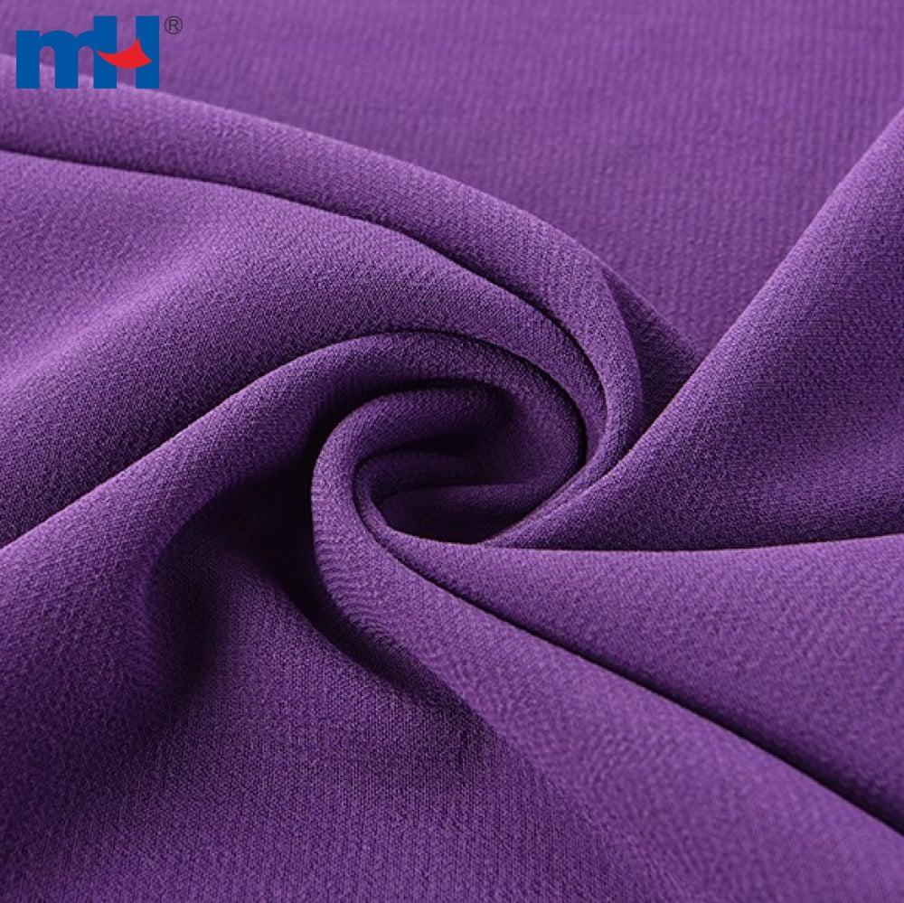 95&5 polyester and spandex stretch chiffon fabric