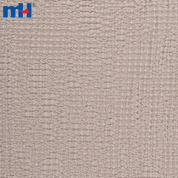 Tissu crêpe tweed tricoté 98% polyester 2% spandex