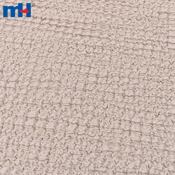 Tissu crêpe tweed tricoté 98% polyester 2% spandex