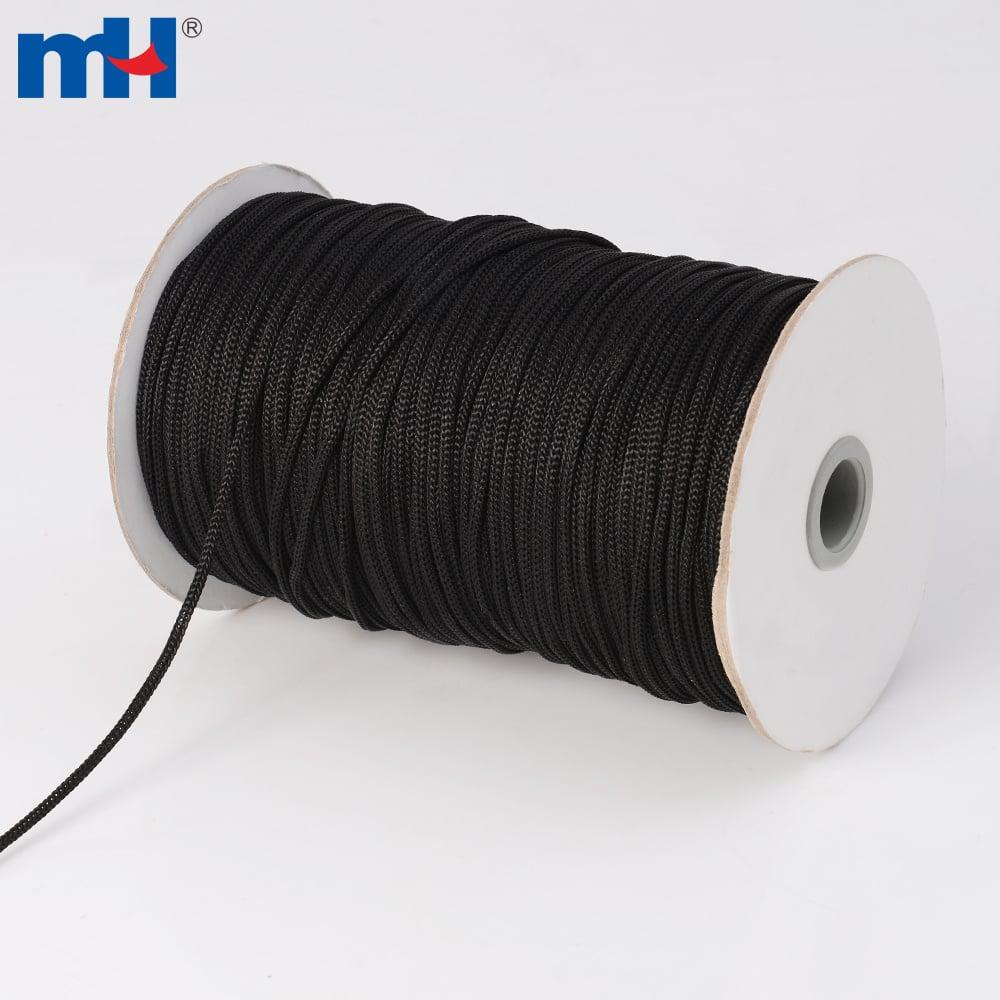PP rope, black polypropylene rope, black braided rope