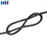 PP rope, black polypropylene rope, black braided rope