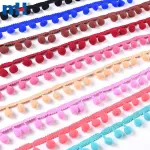 Fita de decoração pom pom