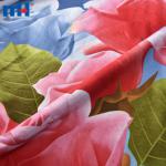 Bed sheet set printed with bed sheet material