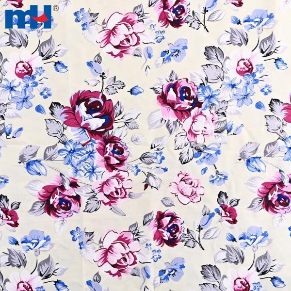 Tela de sábana de micropolié estampada.