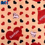 Tela de sábana de micropolié estampada.