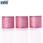 Christmas ribbon made of wired organza