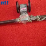 Tela de estera de bobina de PVC con filamento de tigre