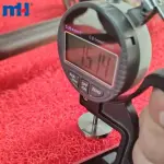 Tela de estera de bobina de PVC con filamento de tigre