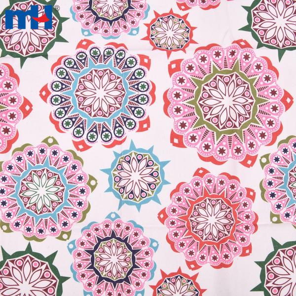 Tissu en coton recyclé avec impression numérique | Fils de tigre