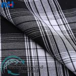 Tessuto in flanella di cotone 21S * 21S 160 gsm per camicia a quadri
