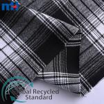 Tessuto in flanella di cotone 21S * 21S 160 gsm per camicia a quadri