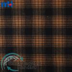 Tessuto in flanella di cotone 21S * 21S 160 gsm per camicia a quadri