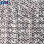 Maille brodée en polyester recyclé