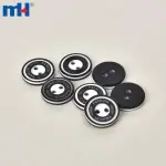 Botones de resina con estampados para camisa.
