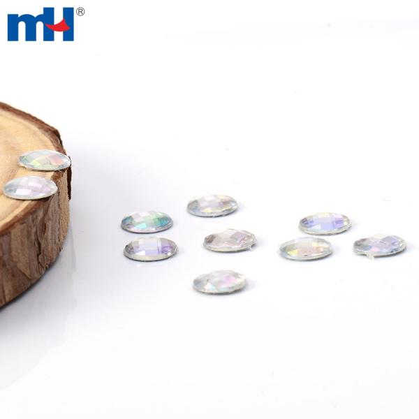 Crystal AB resin rhinestones
