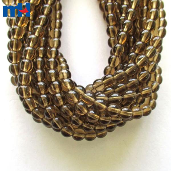 Round beads for jewelry making