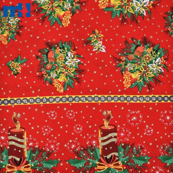 tecidos navideños | Tecido de Papai Noel e tecido de Natal