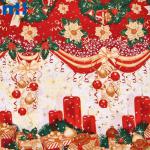 tecidos navideños | Tecido de Papai Noel e tecido de Natal