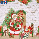 tecidos navideños | Tecido de Papai Noel e tecido de Natal