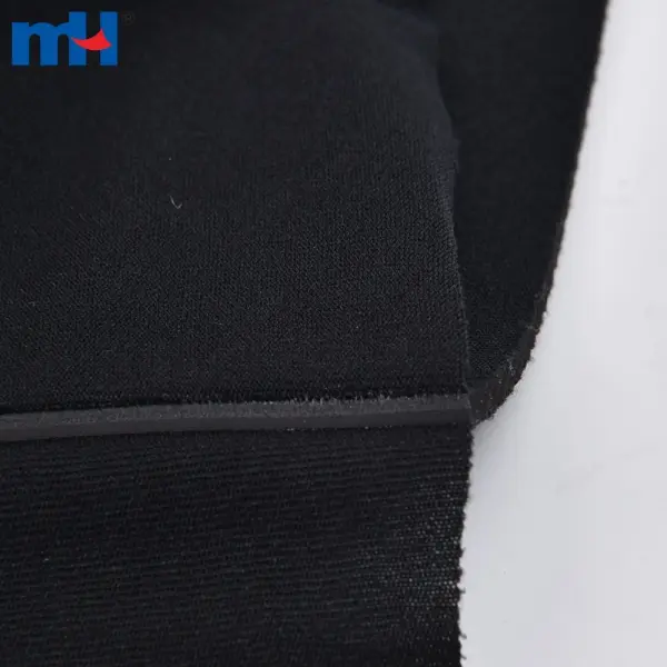 Black W140cm SBR double sided neoprene fabric