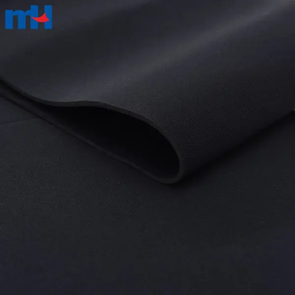 Black W140cm SBR double sided neoprene fabric