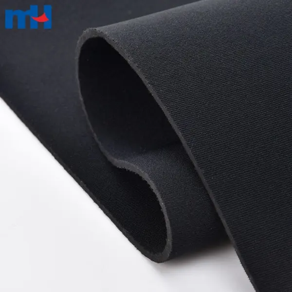 Black W140cm SBR double sided neoprene fabric