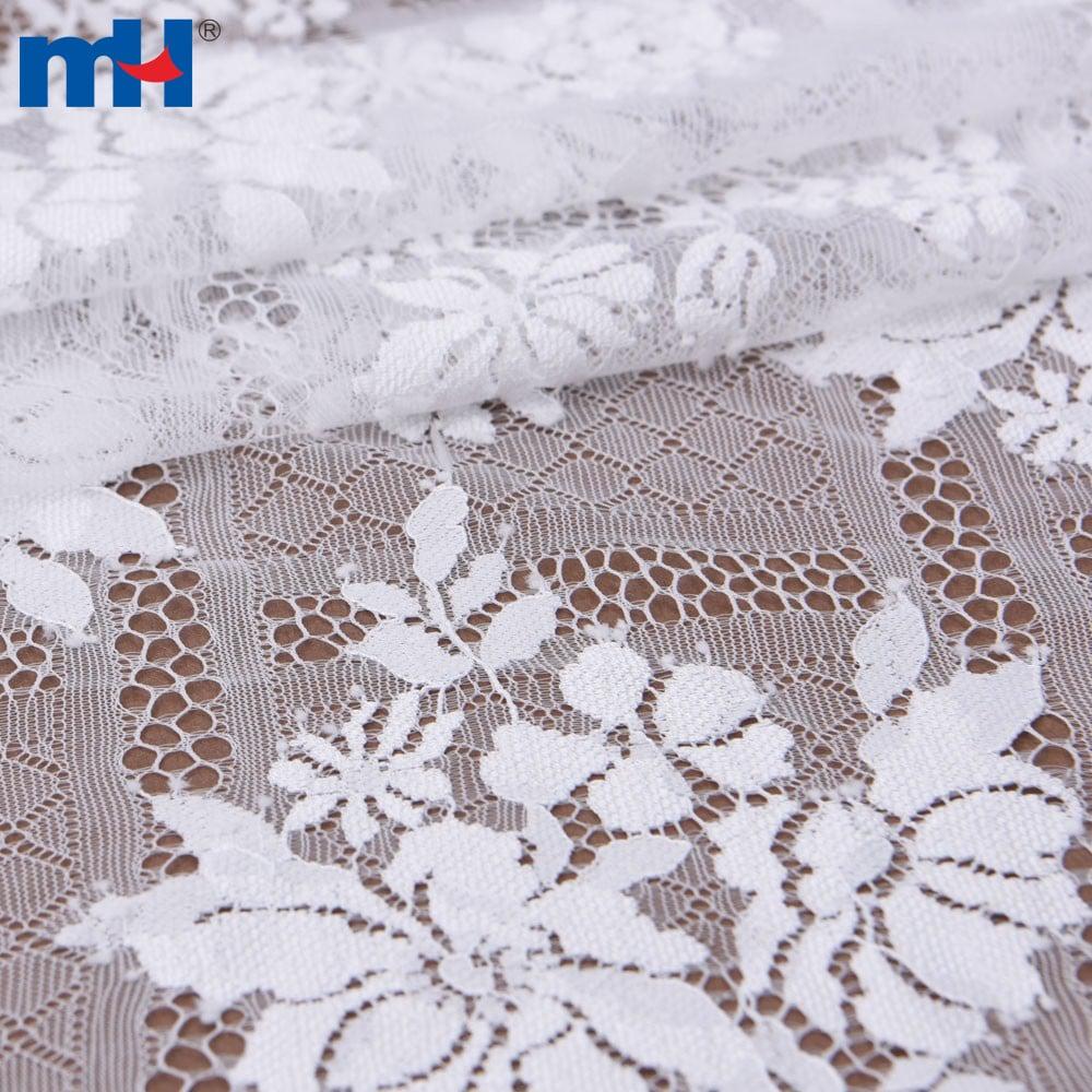 Tela de encaje tricot