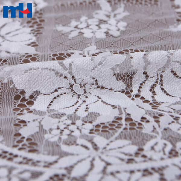 Tela de encaje tricot