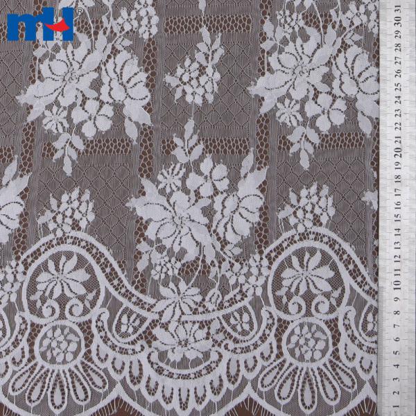 Tela de encaje tricot