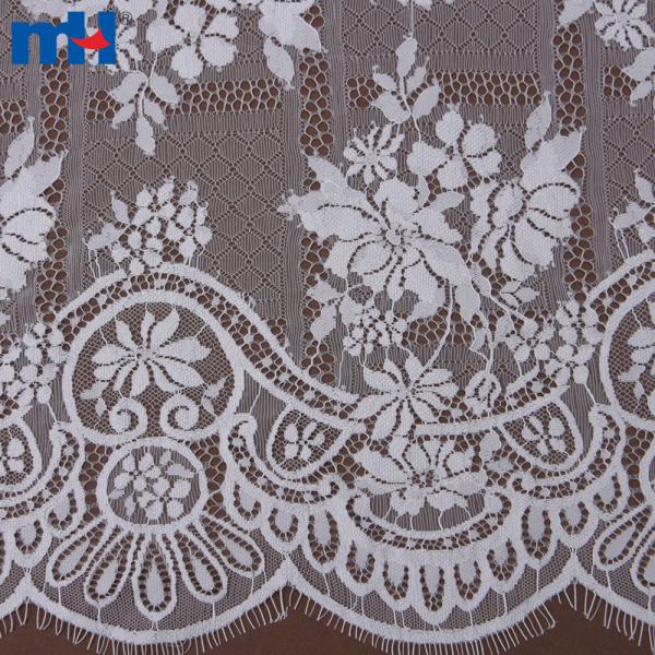 Tela de encaje tricot