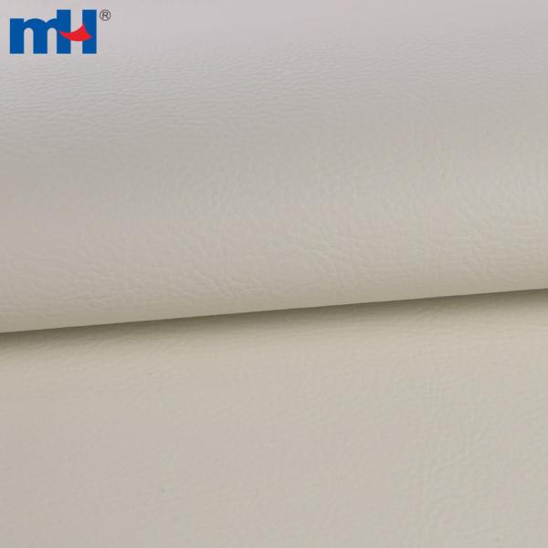 54" faux leather with padded back
