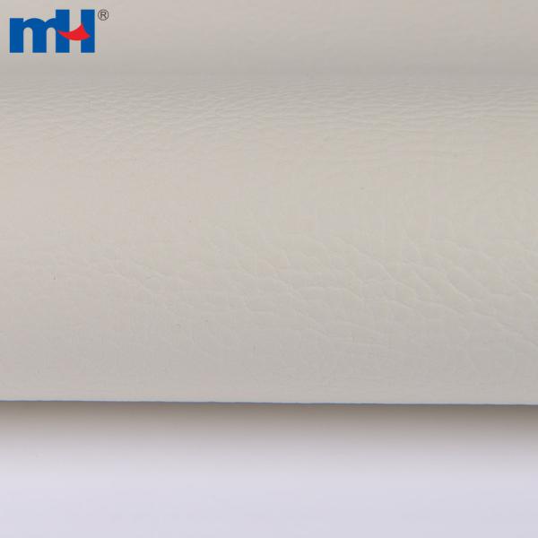 54" faux leather with padded back