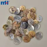 Boutons coquillages en nacre