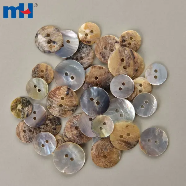 Boutons coquillages en nacre