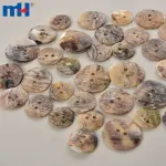 Boutons coquillages en nacre