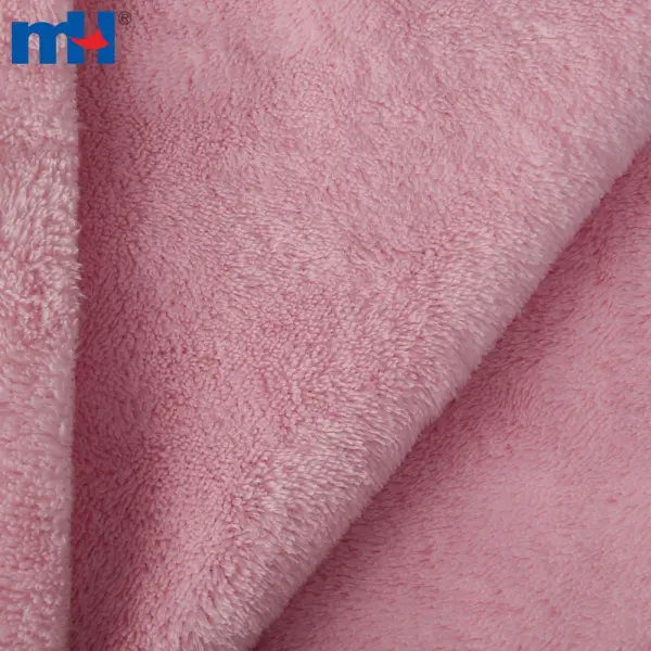 Bardoshli yumshoq 100% polyester baxmal mato