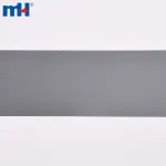 شريط عاكس من القماش الفضي اللامع T/C