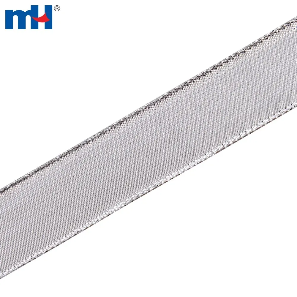Fornitore di nastri metallici argento da 7/8 pollici